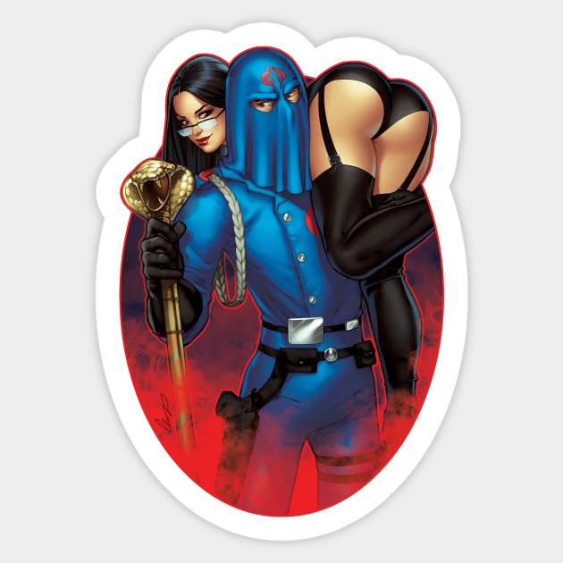 Baroness Sticker by Eliaschatzoudis